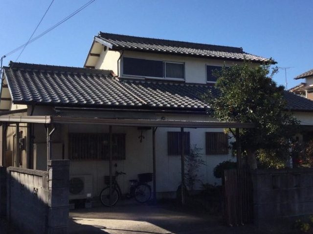 播磨町の雨漏り修繕工事を実施した住宅